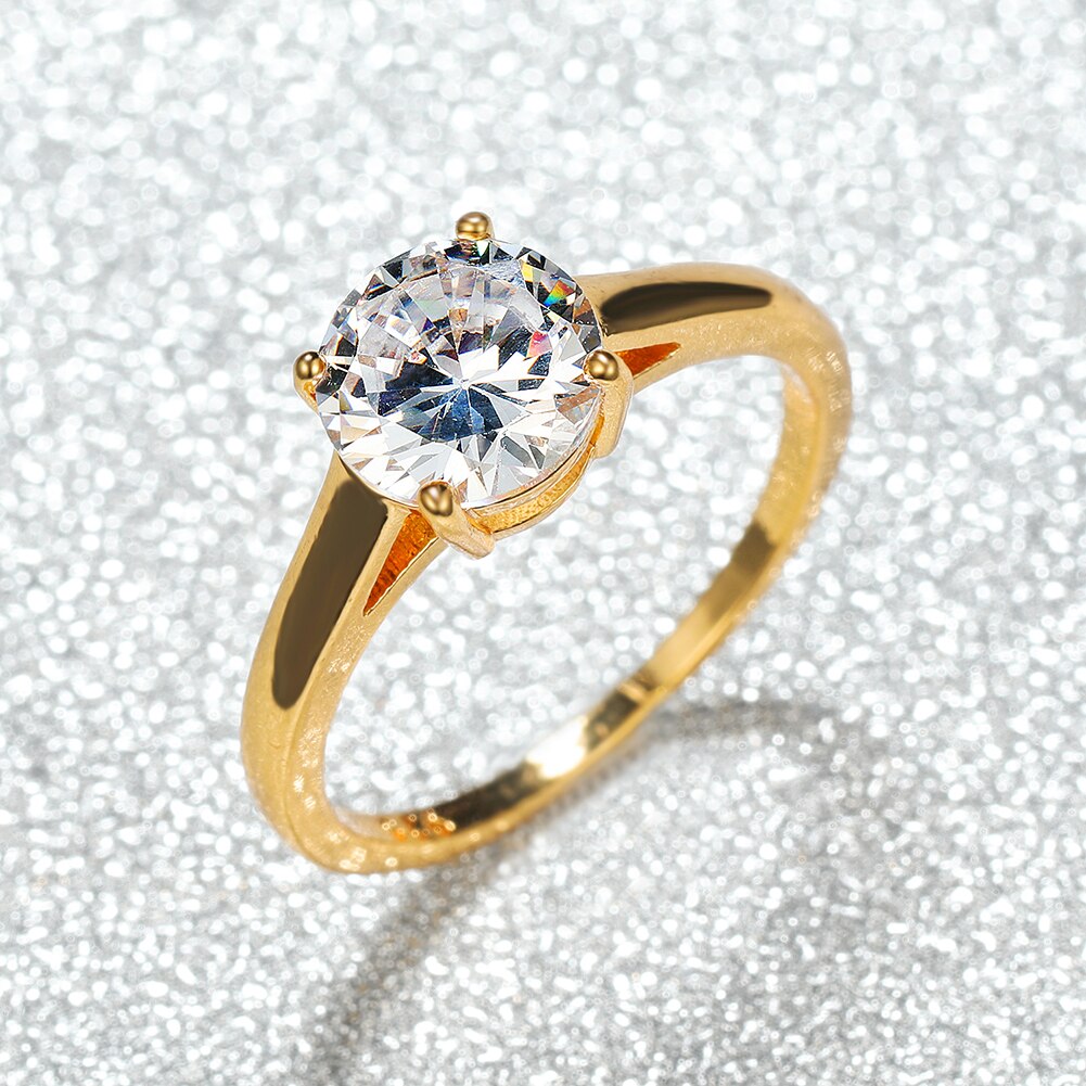 Lux White Diamond Ring